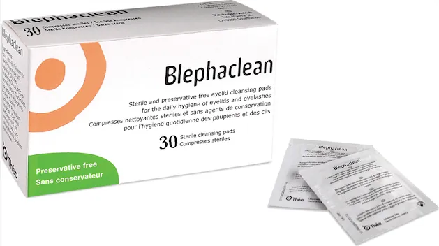 ** Wholesale Blephaclean® 30 Eyelid Wipes **