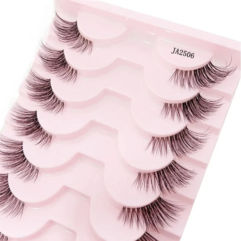 10 Pair 3D Faux Mink Eyelash Set