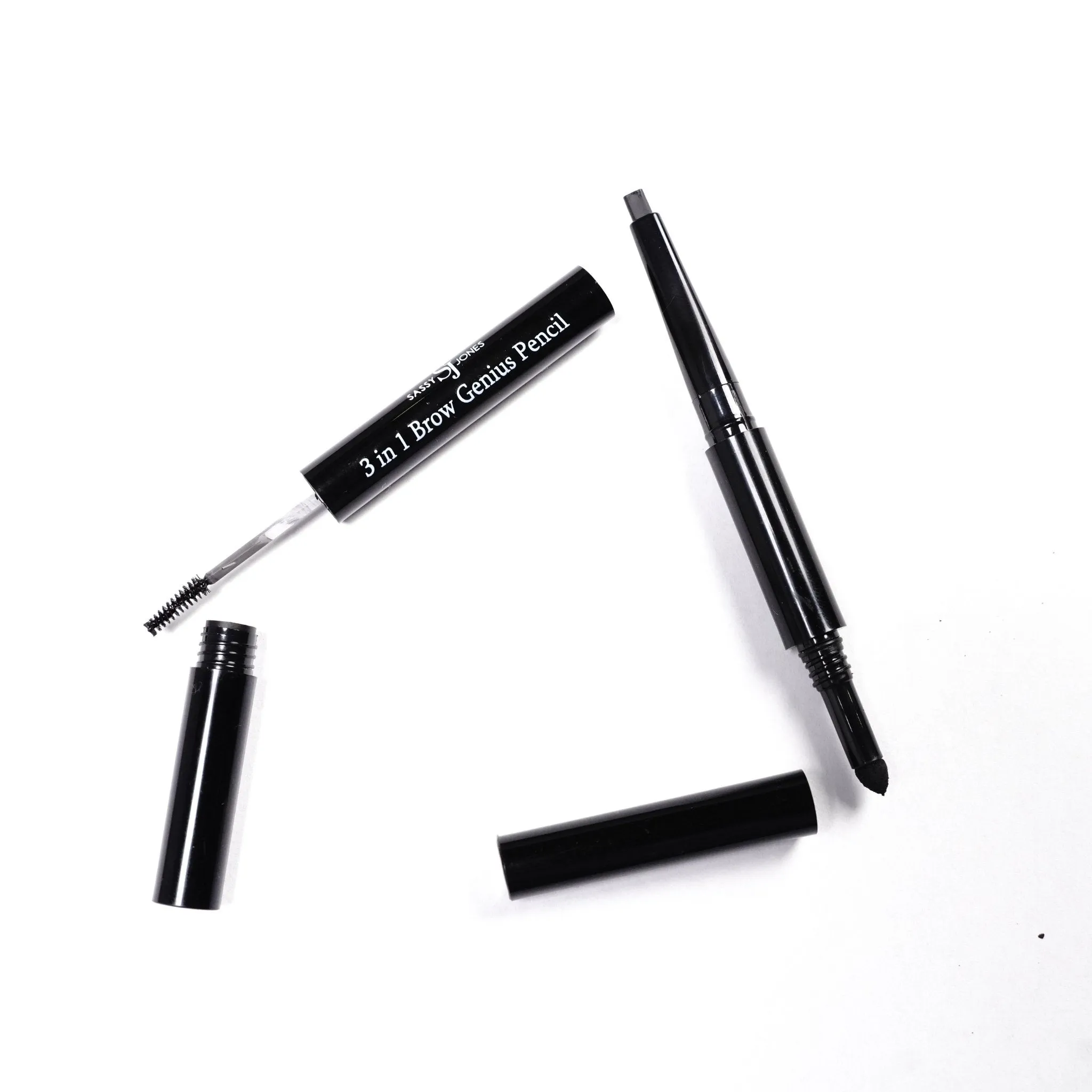 3 in 1 Brow Genius Pencil - Black