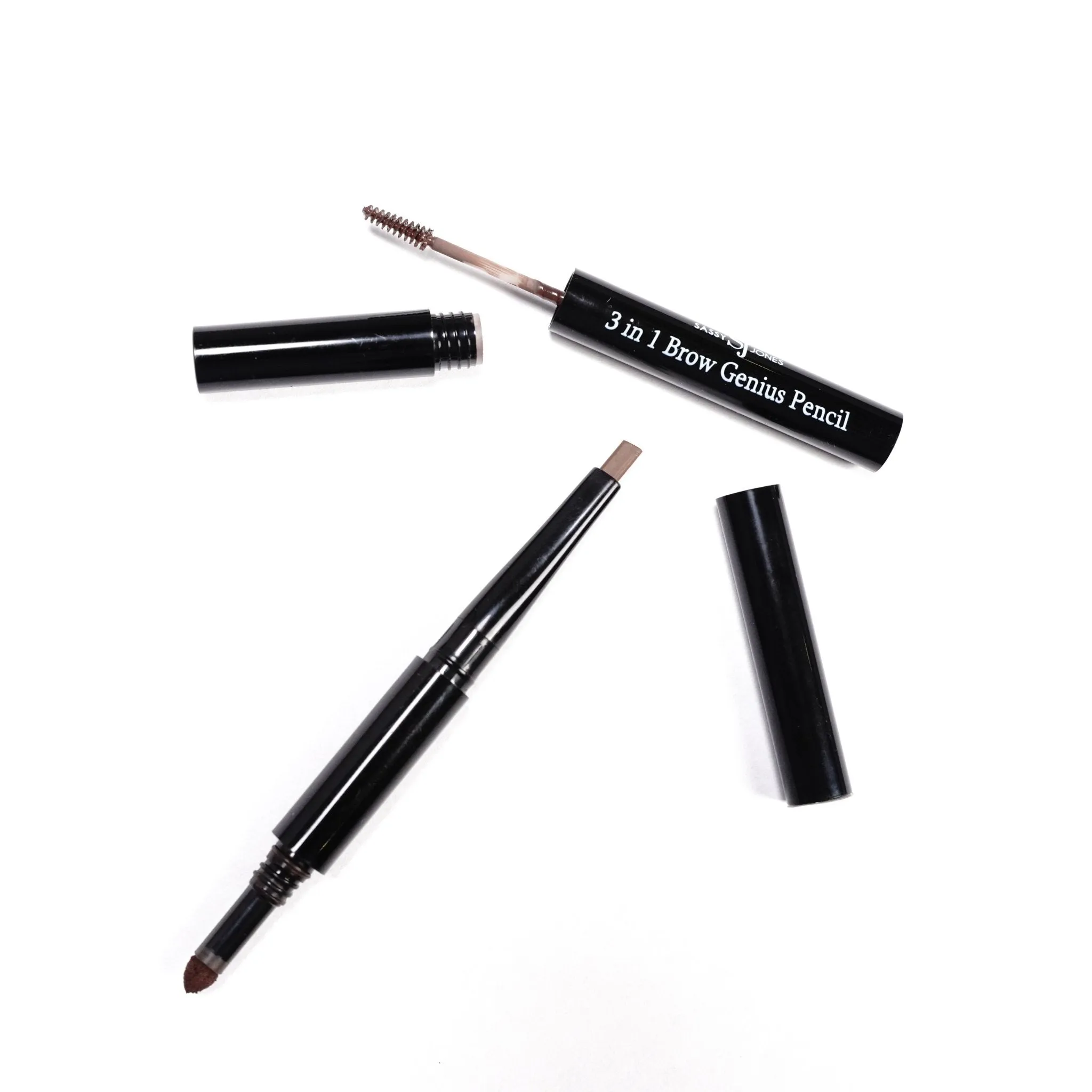 3 in 1 Brow Genius Pencil - Light Brown