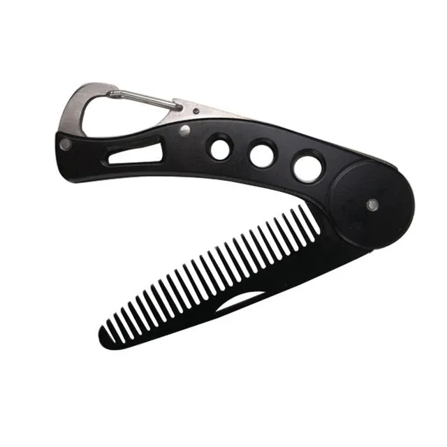 3 in 1 Foldable Beard Straightening Comb For Men