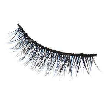 3D False Eyelashes Set Blue False lashes Makeup Natural Eyelashes Extension