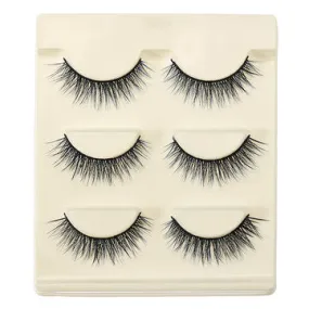 3D False Eyelashes Set Blue False lashes Makeup Natural Eyelashes Extension