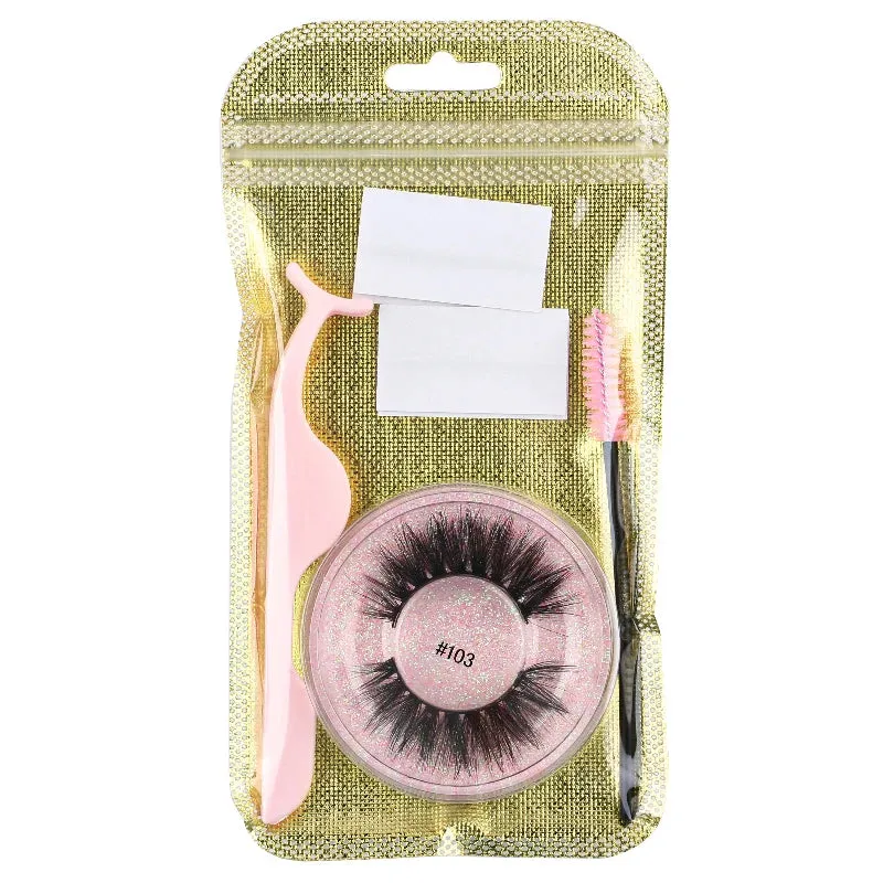 3D Mink 4-In-1 Eyelash Bag