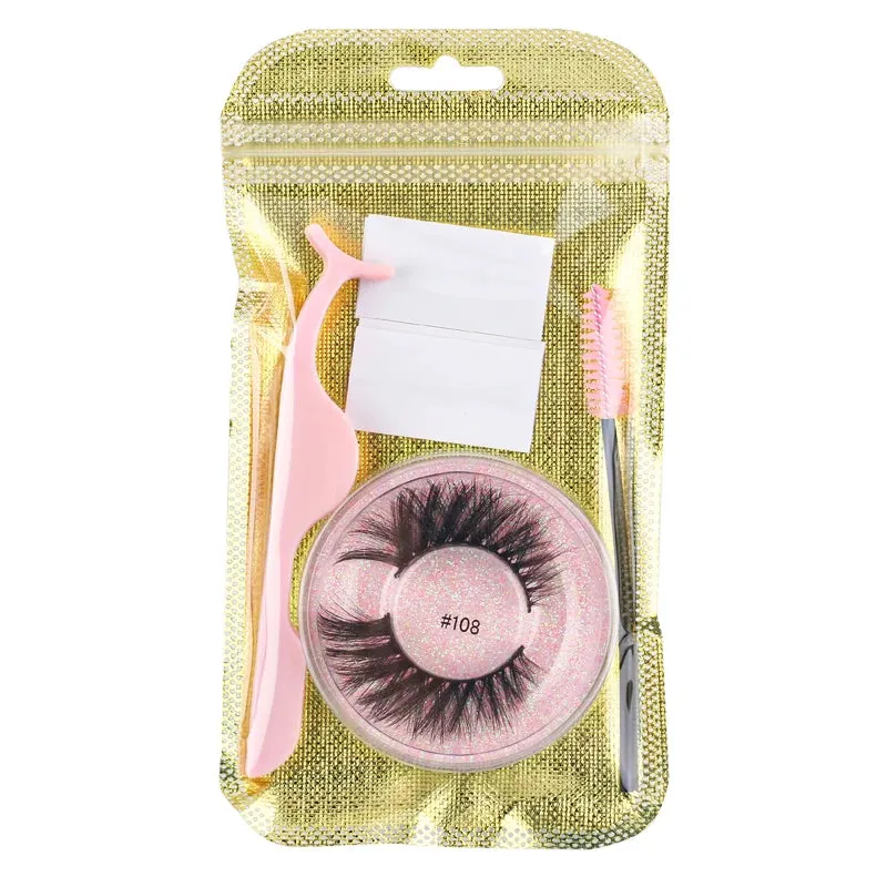 3D Mink 4-In-1 Eyelash Bag