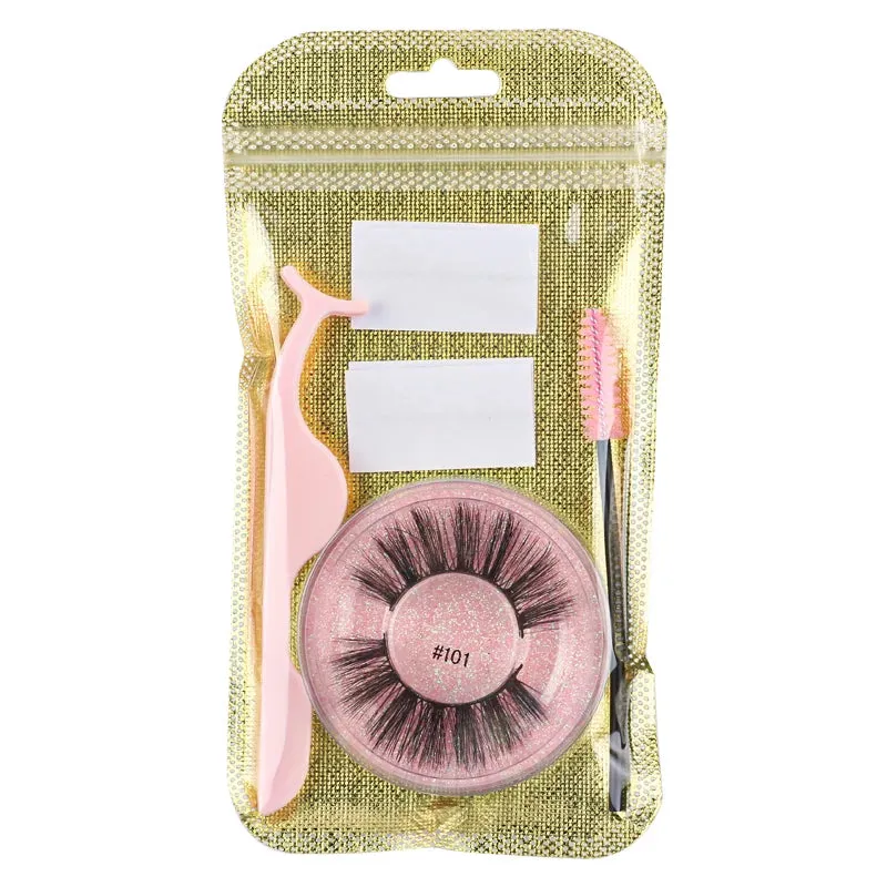 3D Mink 4-In-1 Eyelash Bag