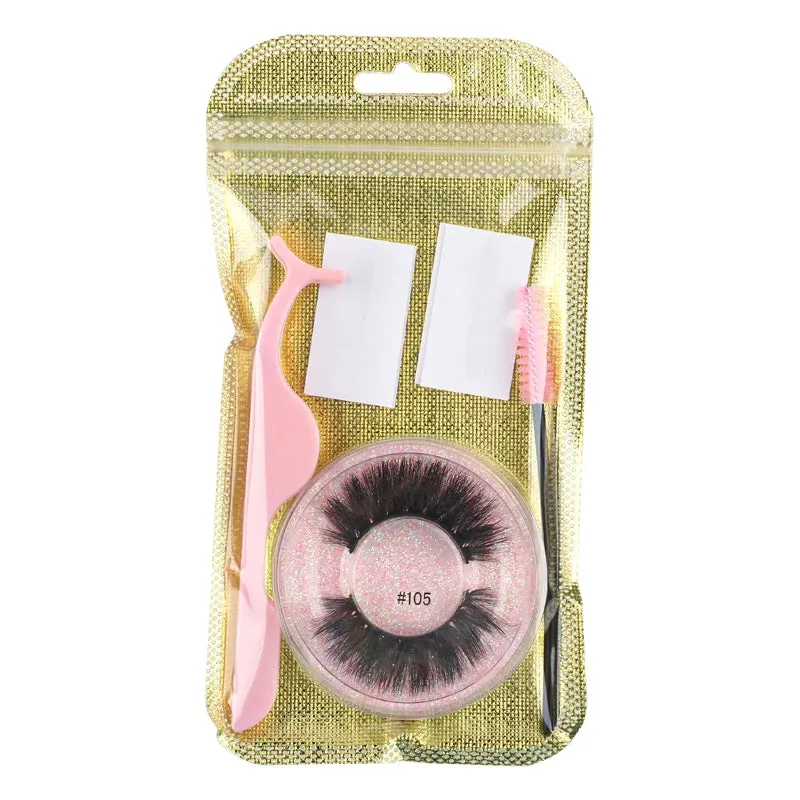 3D Mink 4-In-1 Eyelash Bag