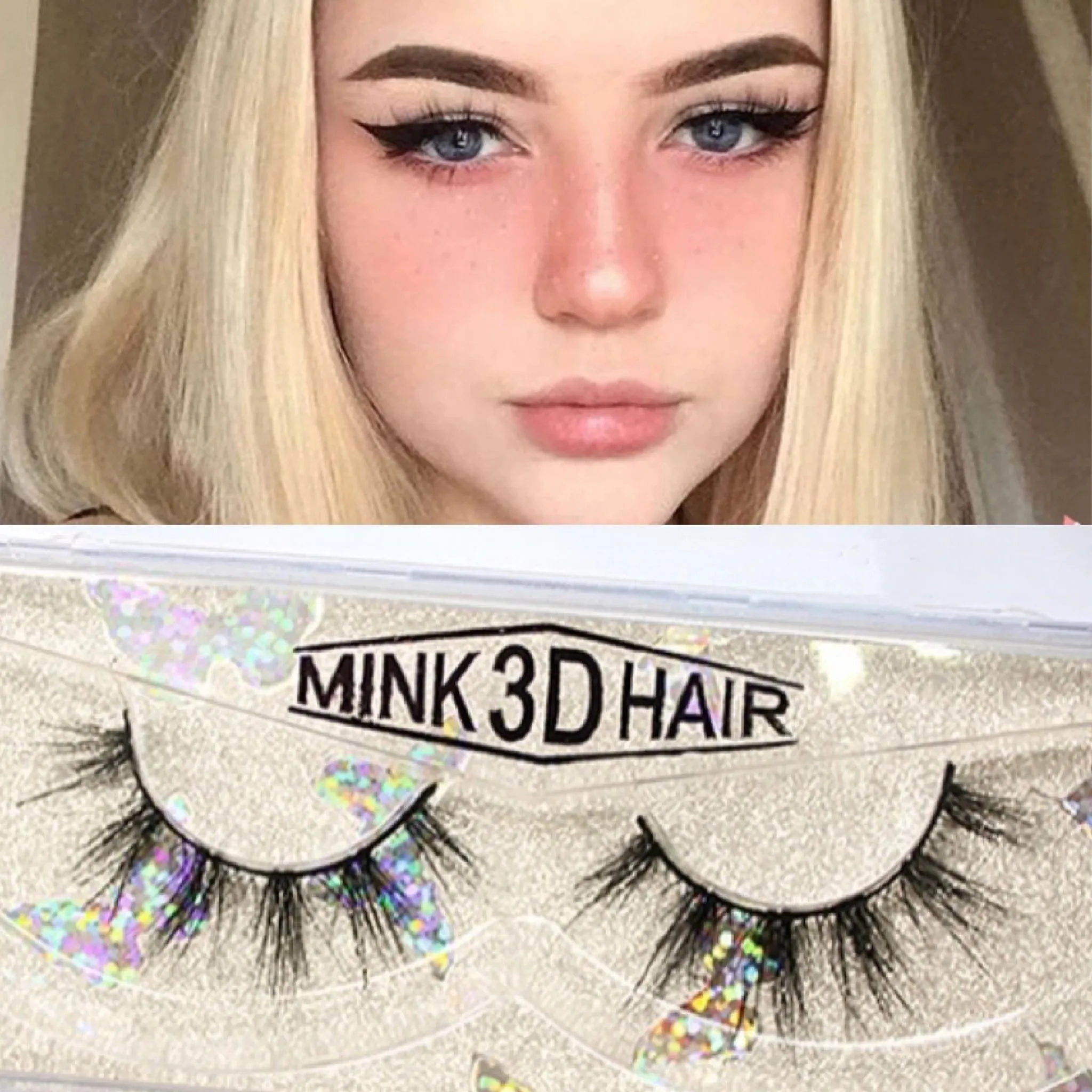 3D THICK FALSE EYELASHES MK0019