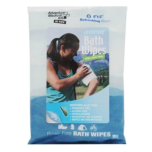 Adventure Bath - Wipes, Travel Size, Per 8