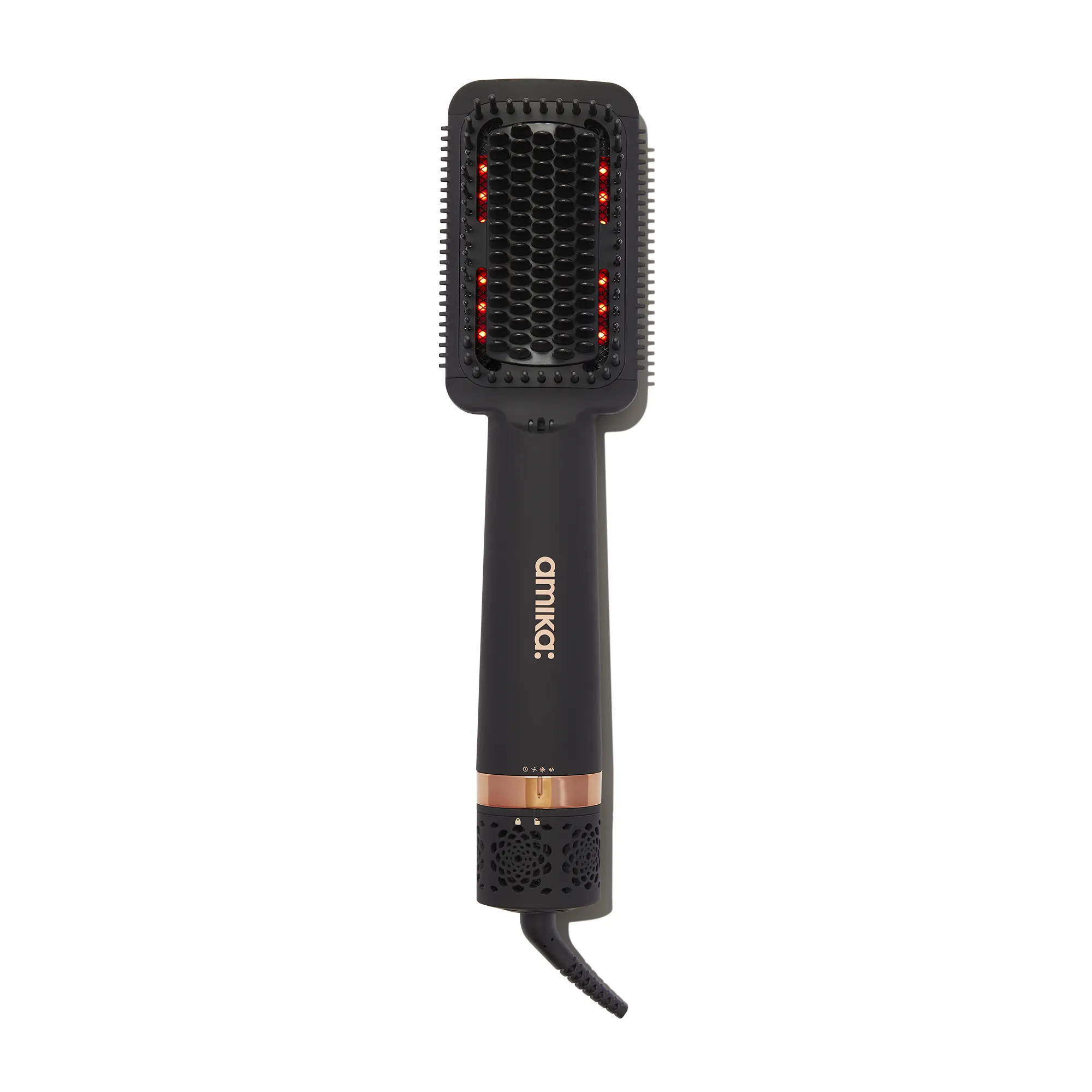 Amika Double Agent 2-in-1 Blow Dryer   Straightening Brush