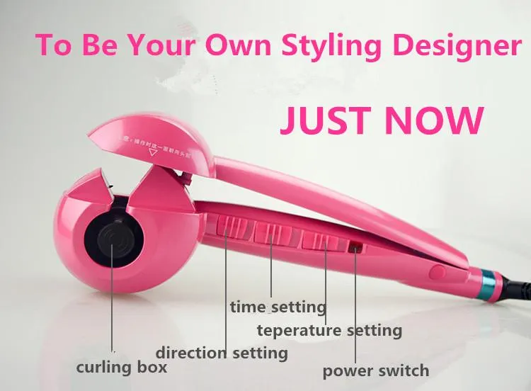 Automatic Steam Hair Curler