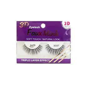 BE U | 3D Faux Mink Eyelashes 3D27