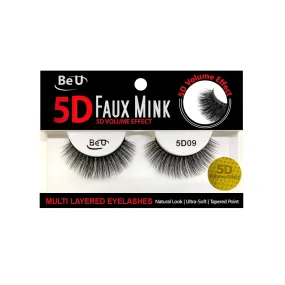 BE U | 5D Faux Mink Eyelashes 5D09