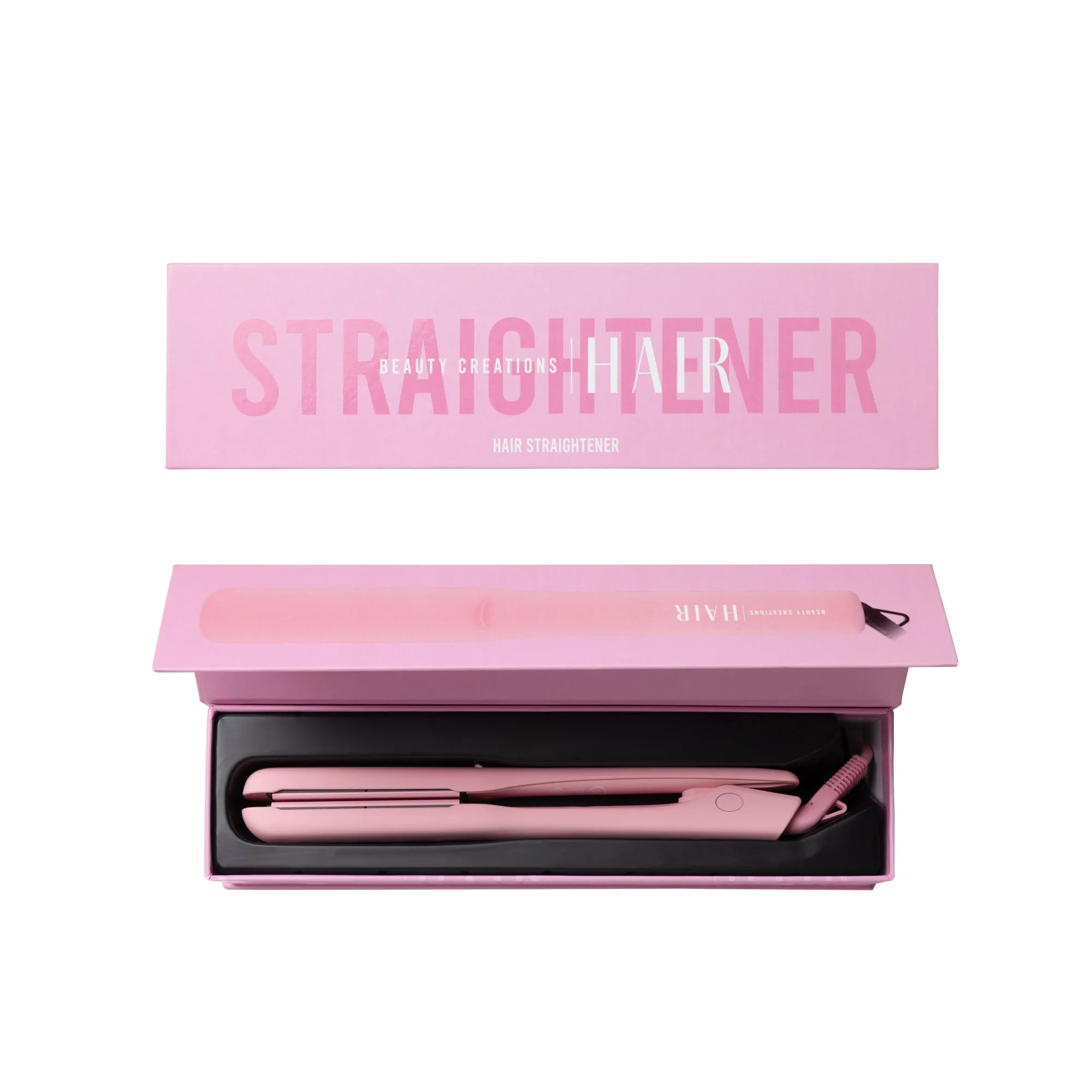 Beauty Creations Hair Straightener (Pink)