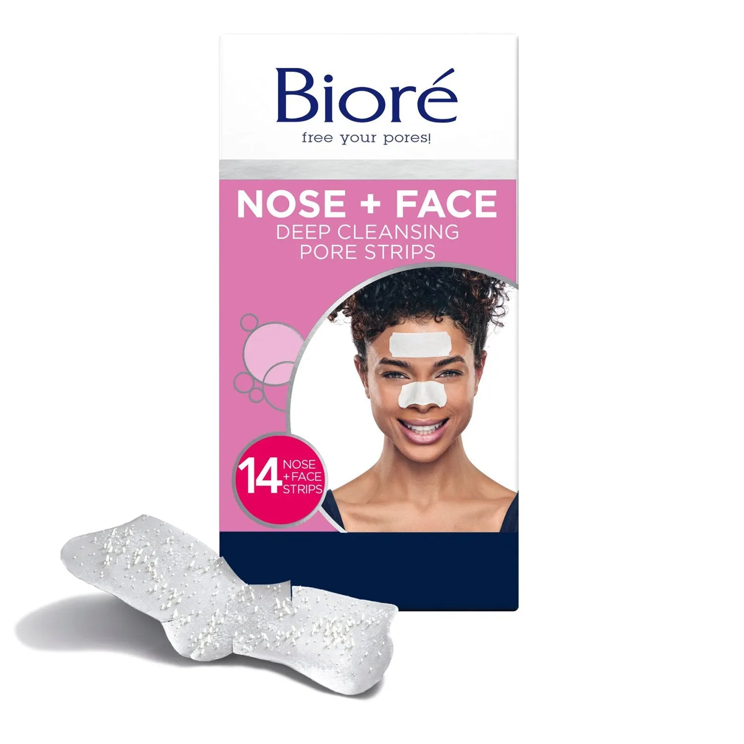 Biore Nose Face Deep Cleansing Pore Strips 14ct