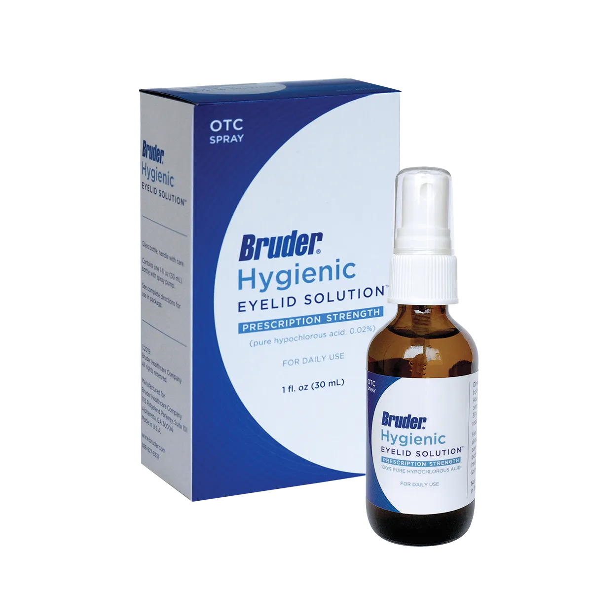 BRUDER Hygienic Eyelid Solution 1 fl. oz. (30mL)