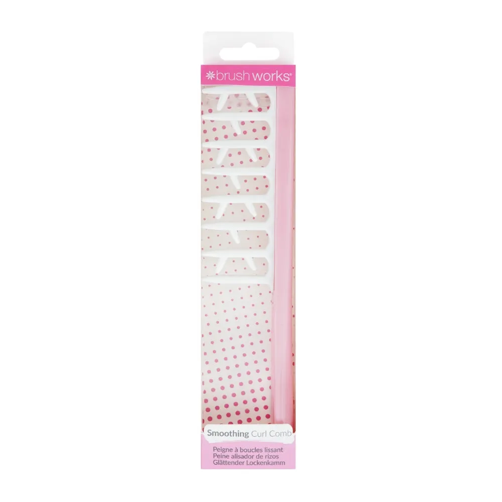 Brushworks Smoothing Curling Hair Comb