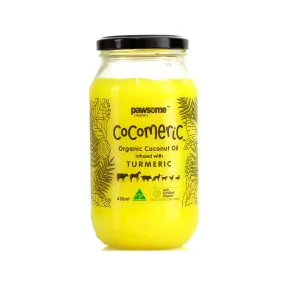 Cocomeric Organics Coconut Oil Infused with Turmeric