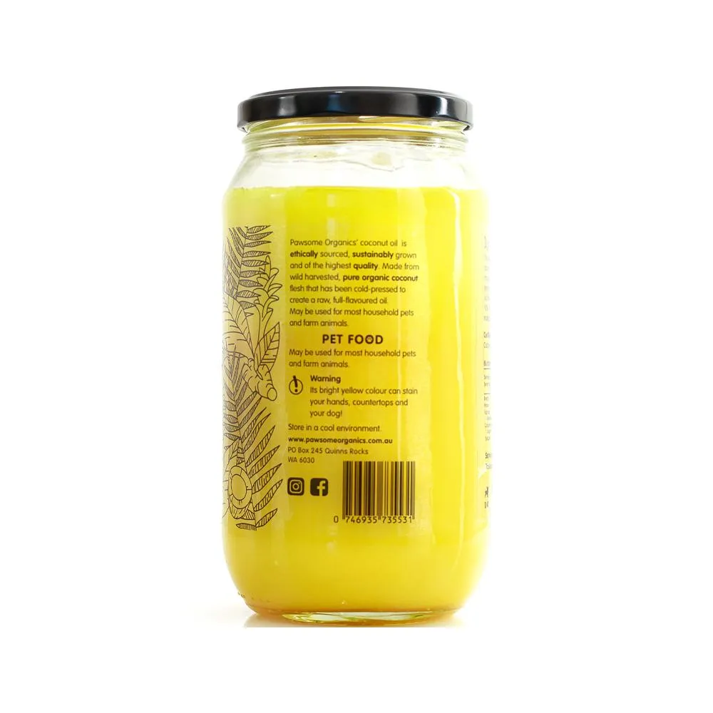 Cocomeric Organics Coconut Oil Infused with Turmeric