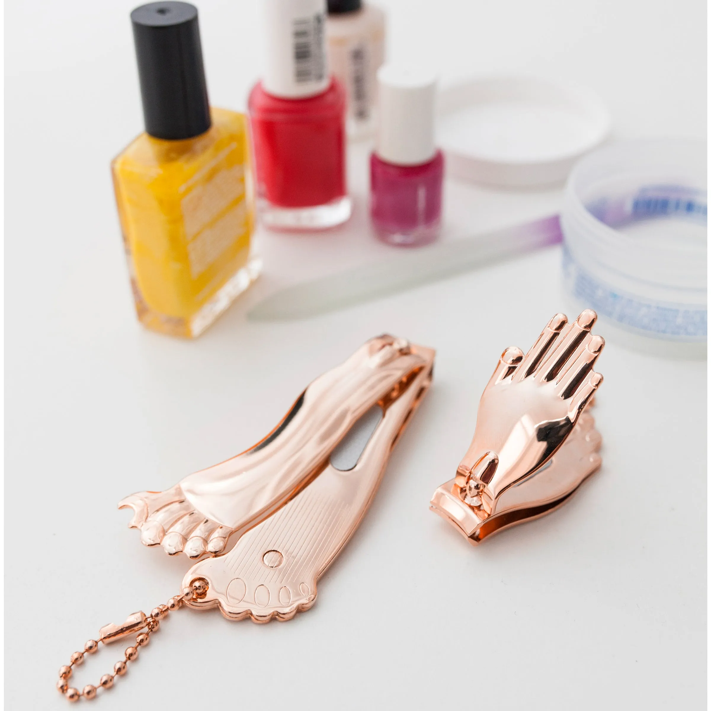 Copper Hand & Foot Nail Clipper Set