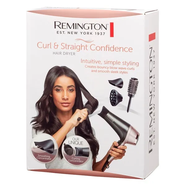 Curl & Straight Confidence Hairdryer Remington