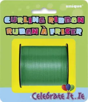 Curling Ribbon - Green - 90m