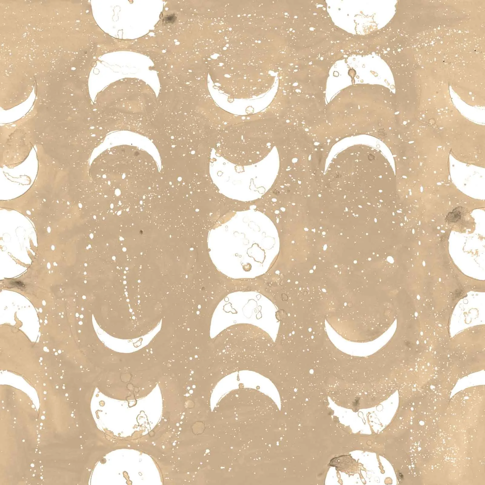 Designer Bums Cloth Wipes - Milk Tea Moon