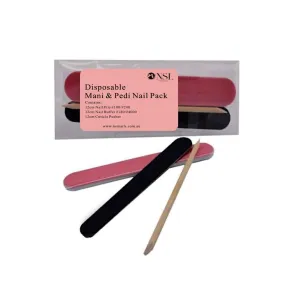 Disposable Mani & Pedi Nail Pack Mini