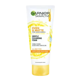 Garnier Even & Matte Gentle Cleansing Foam 100ml