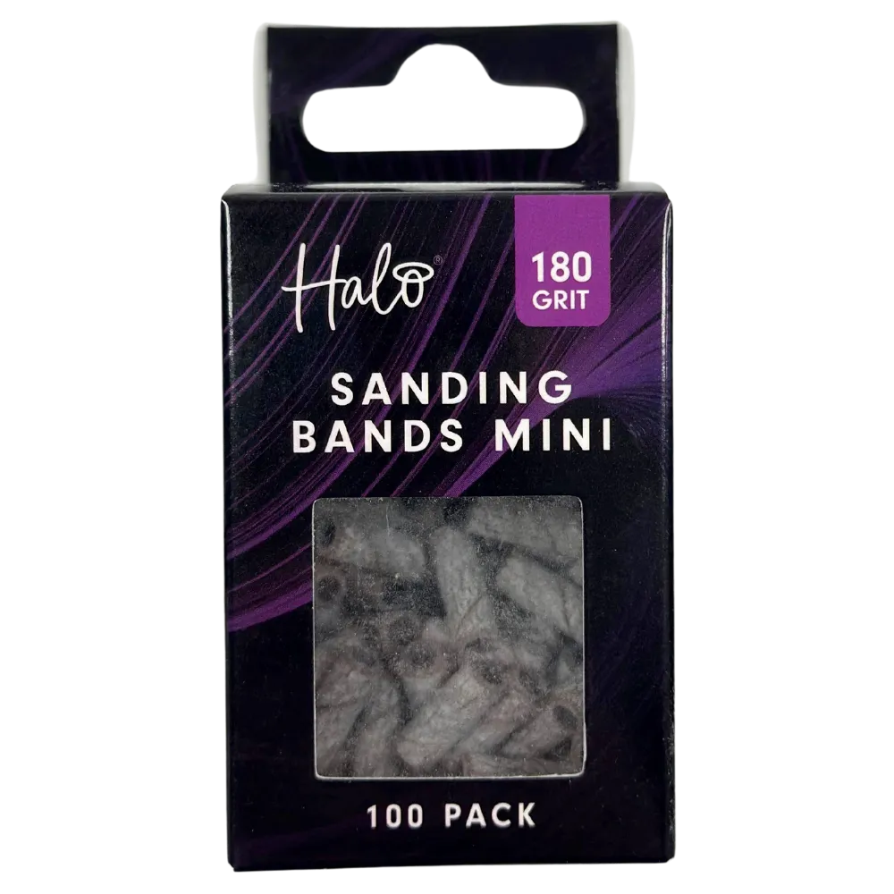 Halo Sanding Bands Mini White 180 pack 100