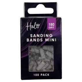 Halo Sanding Bands Mini White 180 pack 100