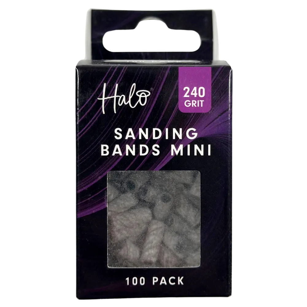 Halo Sanding Bands Mini White 240 pack 100