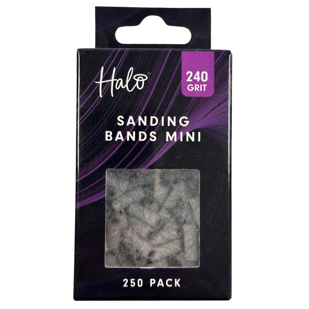 Halo Sanding Bands Mini White 240 pack 250