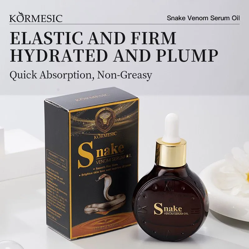 KORMESIC Skin Care Snake Venom Peptide Anti-Aging Repairing Firming Facial Serum 35ml