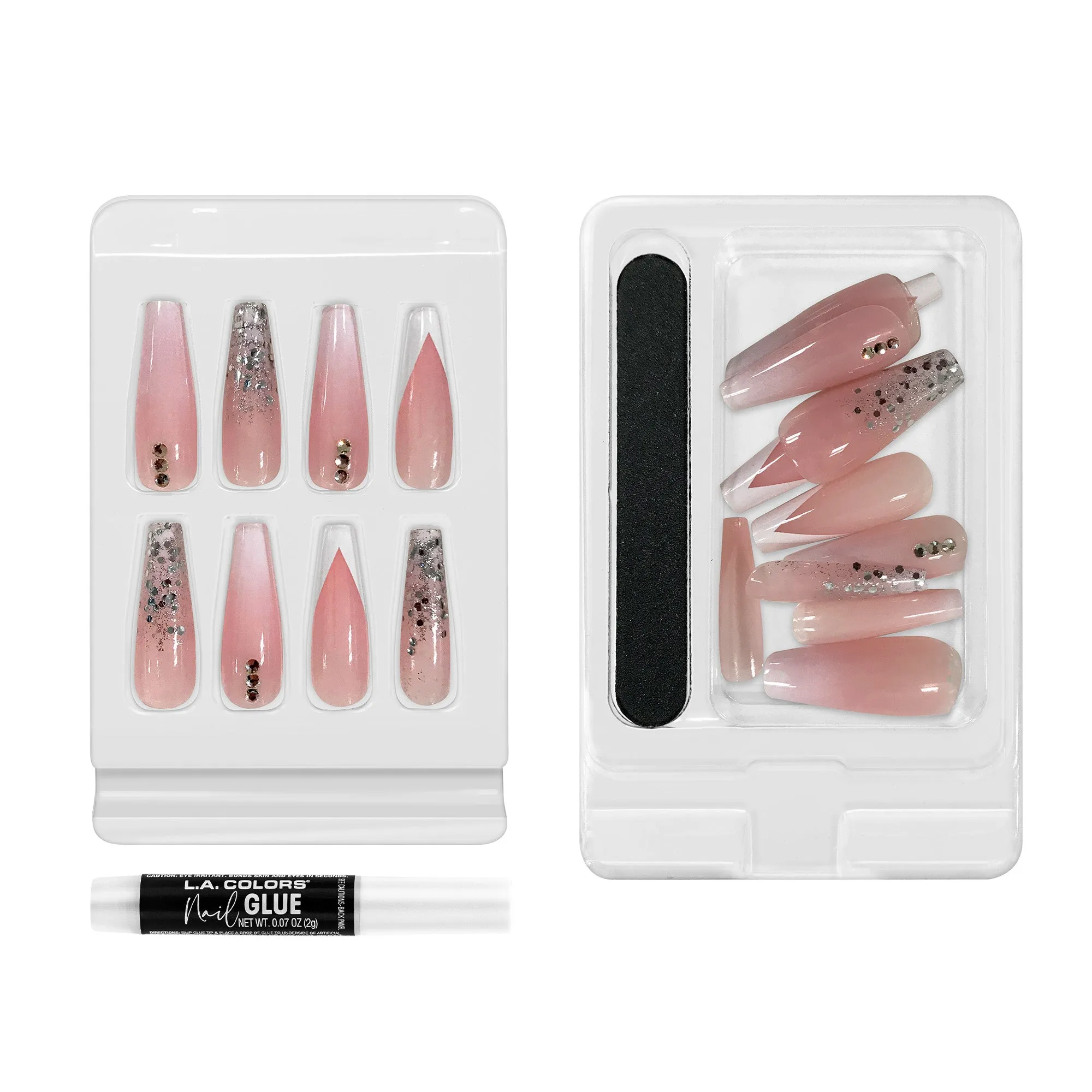 Lavish Nail Luxe Finish Nail Tip Kit (carded)