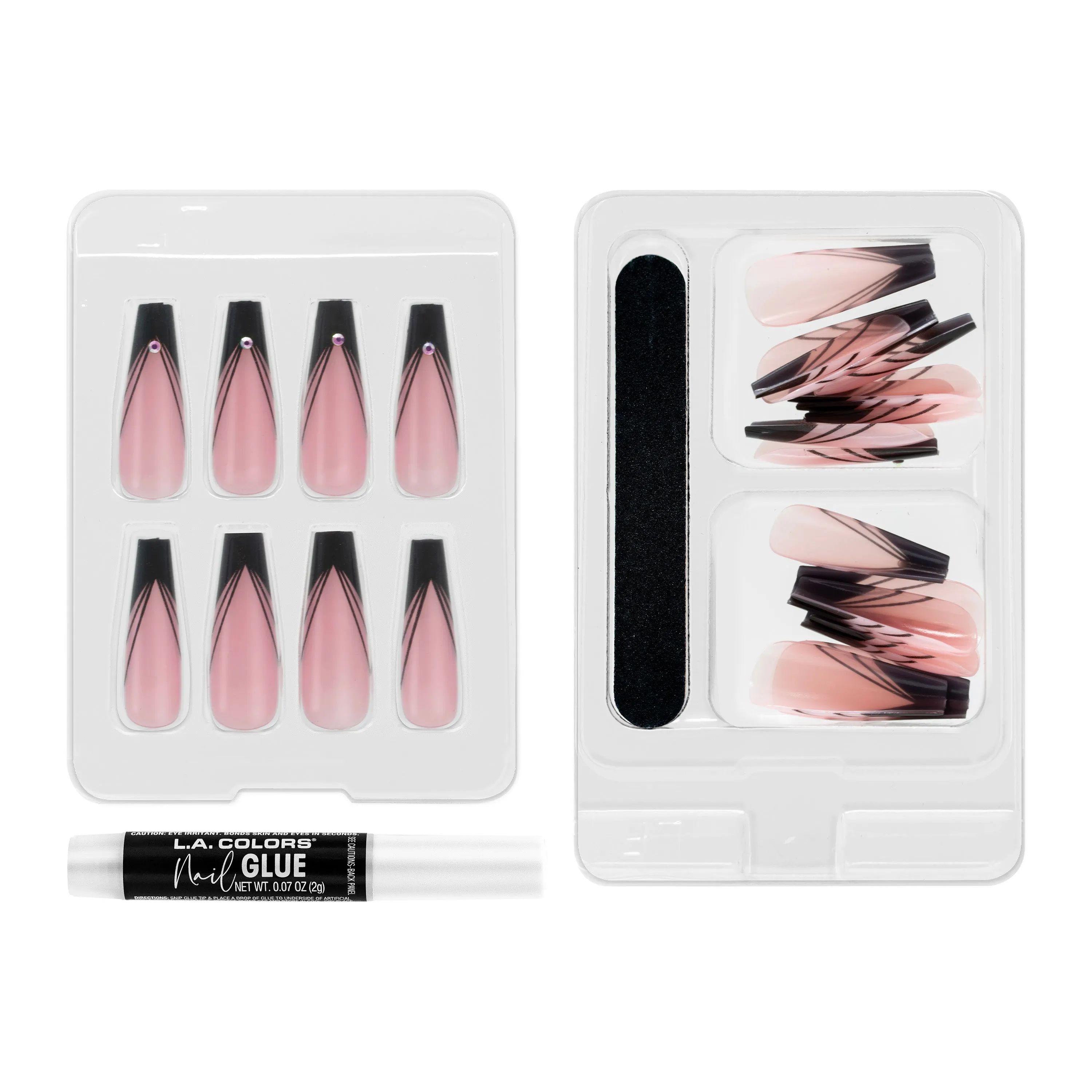 Lavish Nail Luxe Finish Nail Tip Kit (carded)