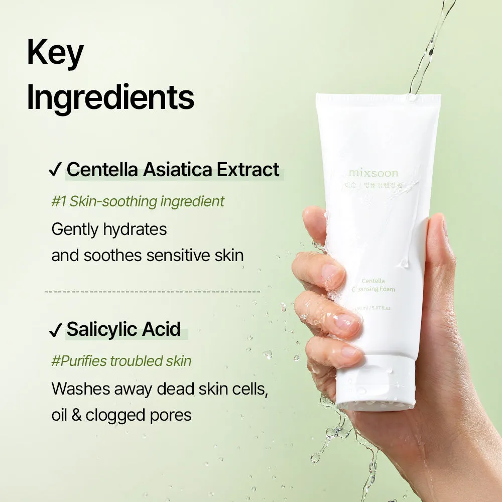 mixsoon Centella Cleansing Foam 150ml