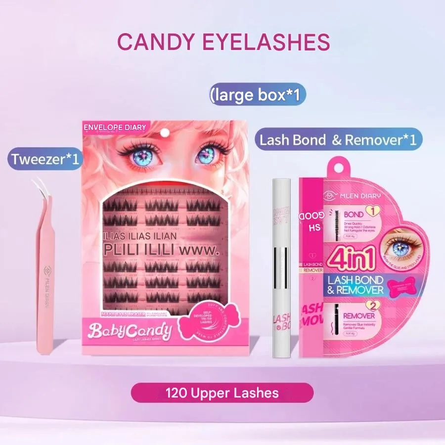 MLEN DIARY Baby Candy False Eyelashes 糖果假睫毛