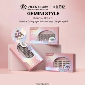 MLEN DIARY Gemini False Eyelashes 双子星假睫毛