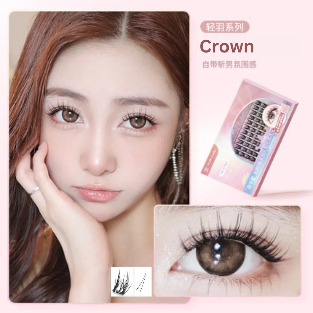 MLEN DIARY Gemini False Eyelashes 双子星假睫毛