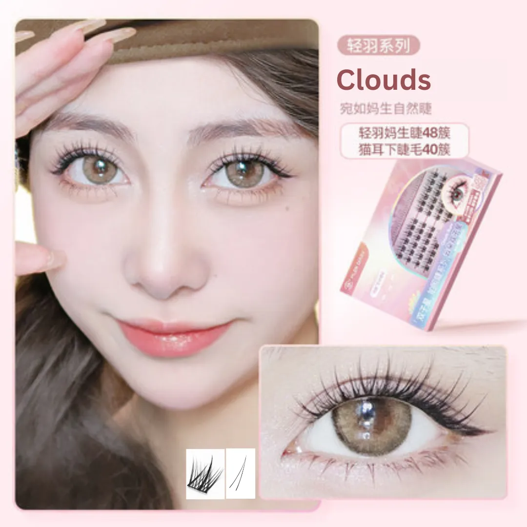 MLEN DIARY Gemini False Eyelashes 双子星假睫毛