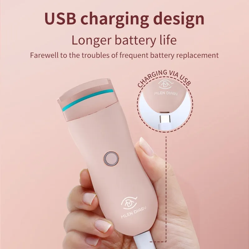 ‎MLEN DIARY USB ELECTRIC HEATED EYELASH CURLER 电动睫毛夹