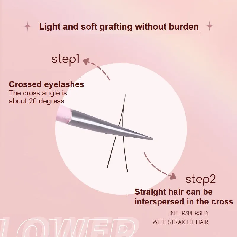 MLEN DIARY V-shaped Lower Eyelashes V款下睫毛