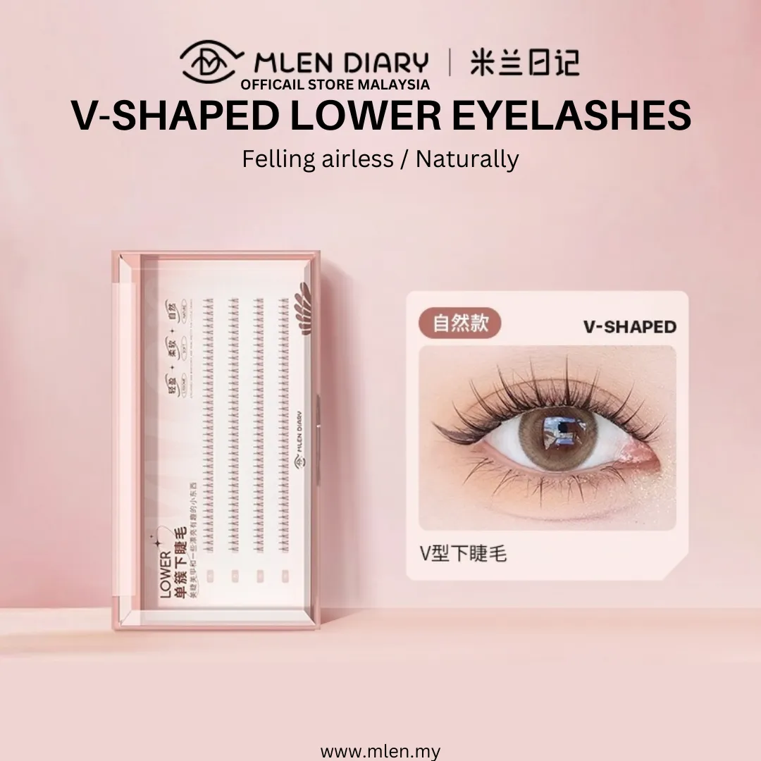 MLEN DIARY V-shaped Lower Eyelashes V款下睫毛