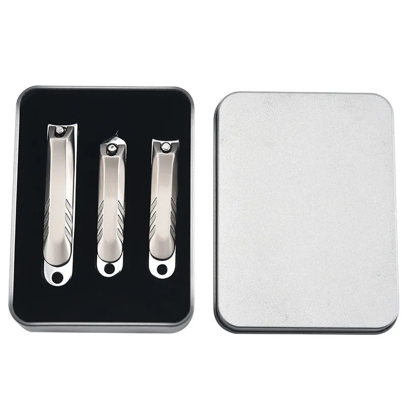 Nail Clippers Three-Piece Household Manicure Set Nail Clippers Nail Scissors Single