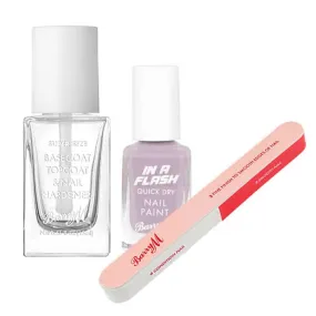 Nail Paint Saver Set - In a Flash Quick Dry Lively Lilac | (Save 30%)