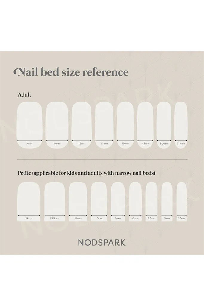 Nail Stickers - Elephants in Summertime (Adult)