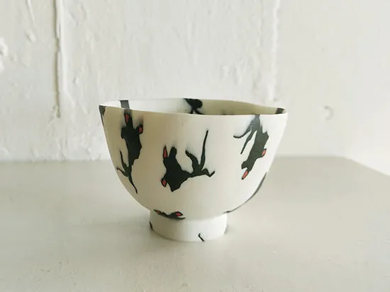 Neriage Small Guinomi Sake Cup by Sarasagama