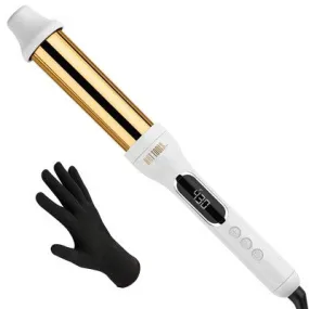 New - Hot Tools Pro Signature 2-in-1 Curling Wand - Gold - 1" or 1-1/2"