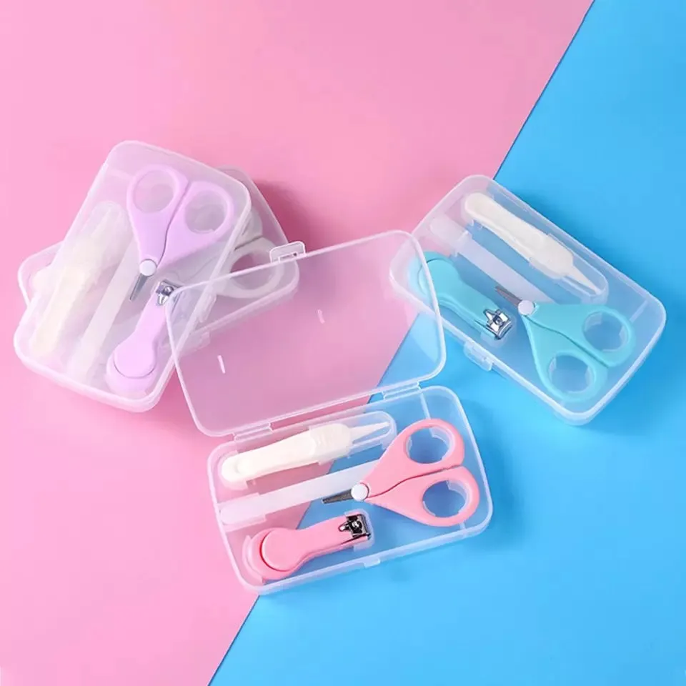 Newborn Baby Nail Clippers and Scissors Set